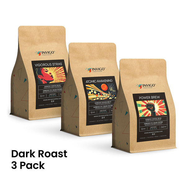 Dark Roast Coffee Bundle - 3 Pack