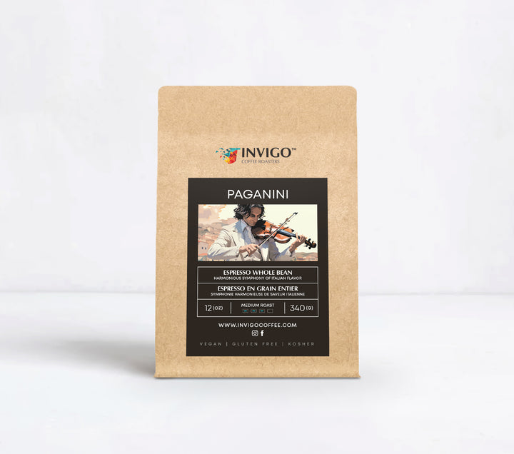 Paganini a premium espresso blend