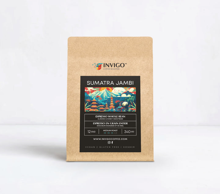 Sumatra Jambi single origin coffee beans