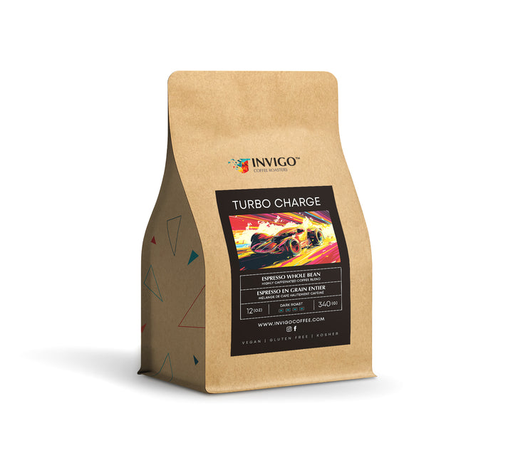 Turbo Charge dark roast espresso